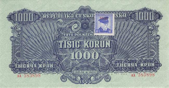 1000 Koruna 1944